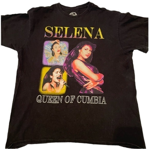 SELENA QUINTANILLA-PEREZ "QUEEN OF CUMBIA" T SHIRT MEN‎ SHIRT SIZE MEDIUM